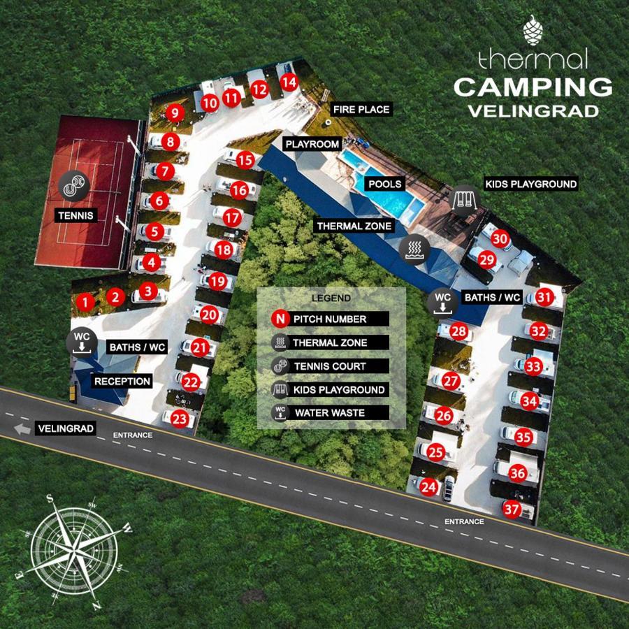 Thermal Camping Velingrad Dış mekan fotoğraf